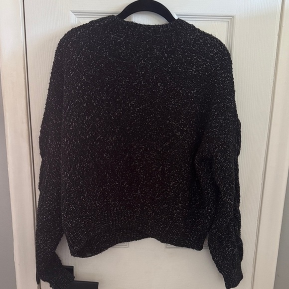 Cozy Knit Black Sweater - Picture 5 of 6